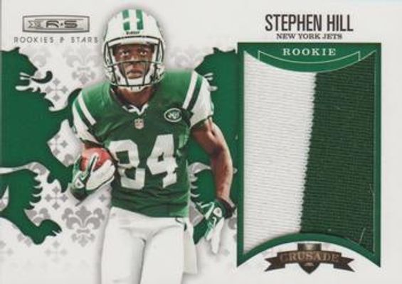 2012 Rookies & Stars #18 Rookie Crusade Materials Prime - Green /25
