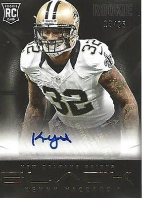 2013 Black #152 Rookies Signatures - Gold /25