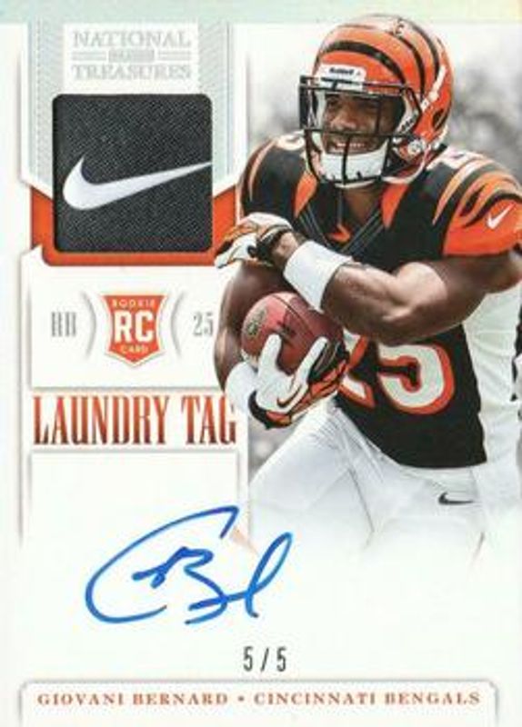 2013 National Treasures #12 NT Rookie Laundry Tag Signatures Nike Swoosh /5