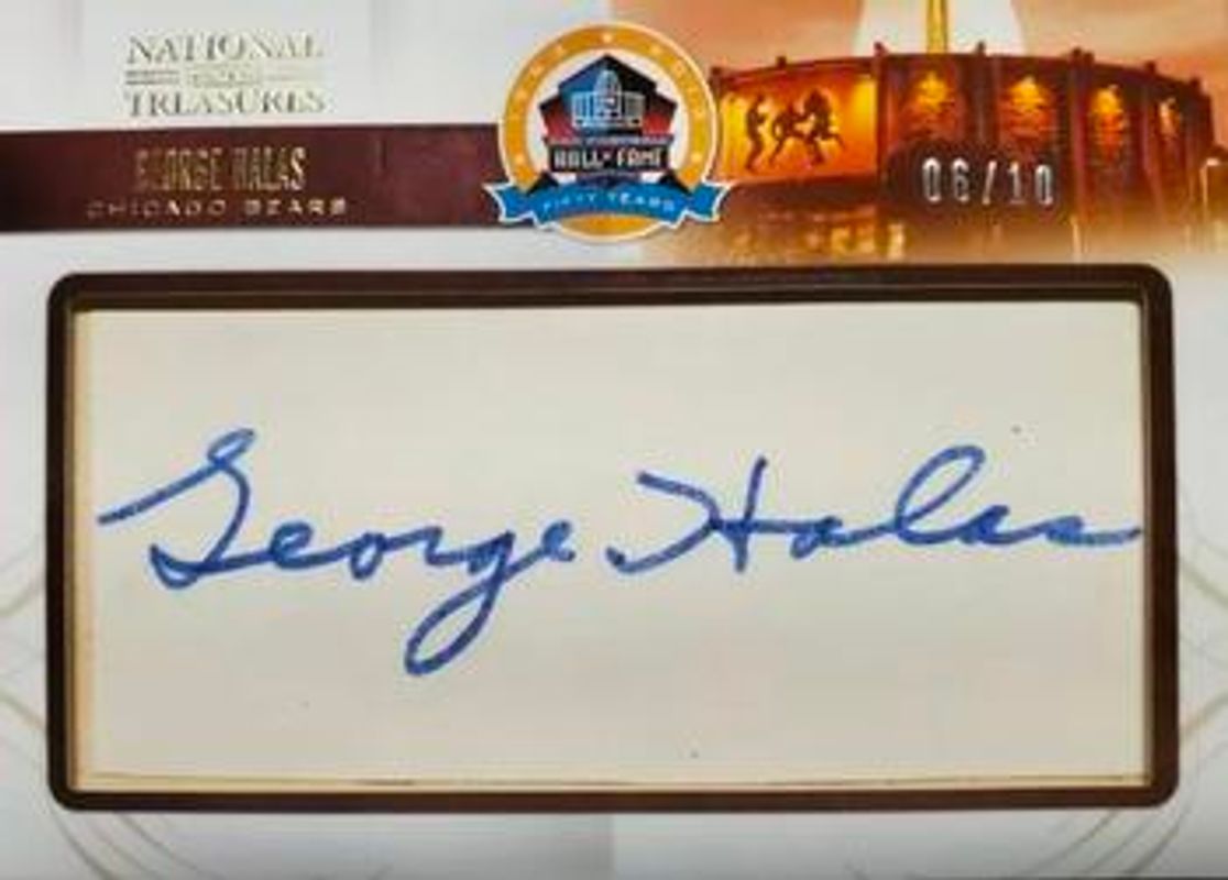 2013 National Treasures #14 HOF 50th Anniversary Souvenir Cuts /1