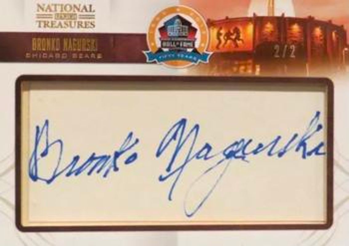 2013 National Treasures #17 HOF 50th Anniversary Souvenir Cuts /1