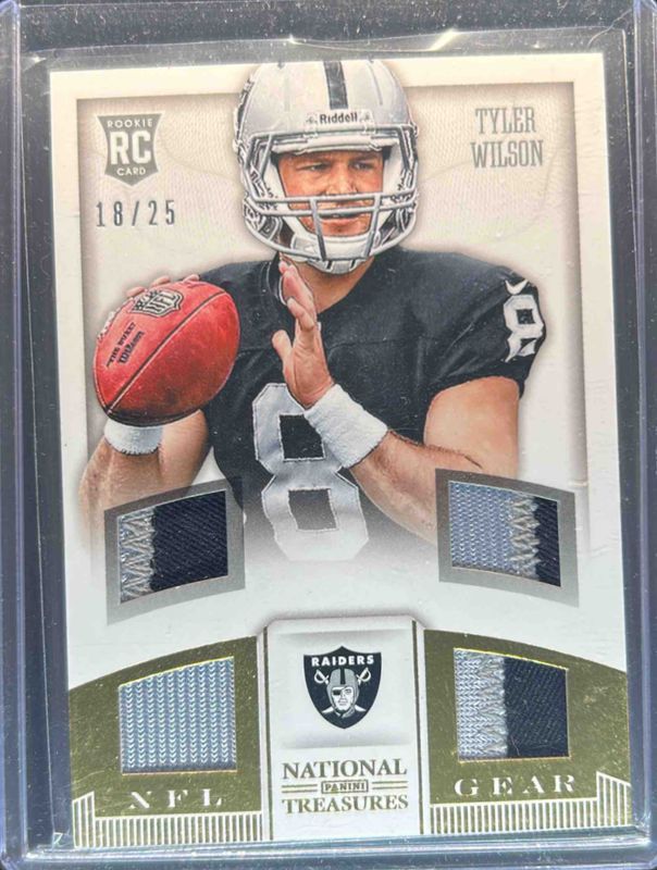 2013 National Treasures #38 Rookie NFL Gear Dual Materials - Prime /25