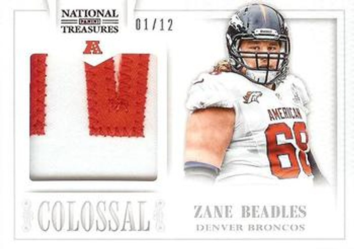 2013 National Treasures #2 Colossal Pro Bowl Prime Patch Conference /12
