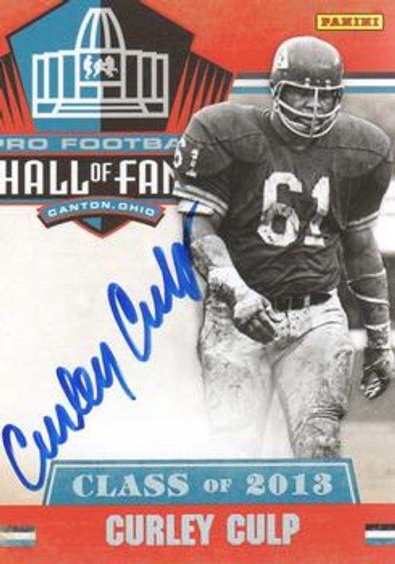 2013 National Treasures #6 Pro Football Hall of Fame 2013