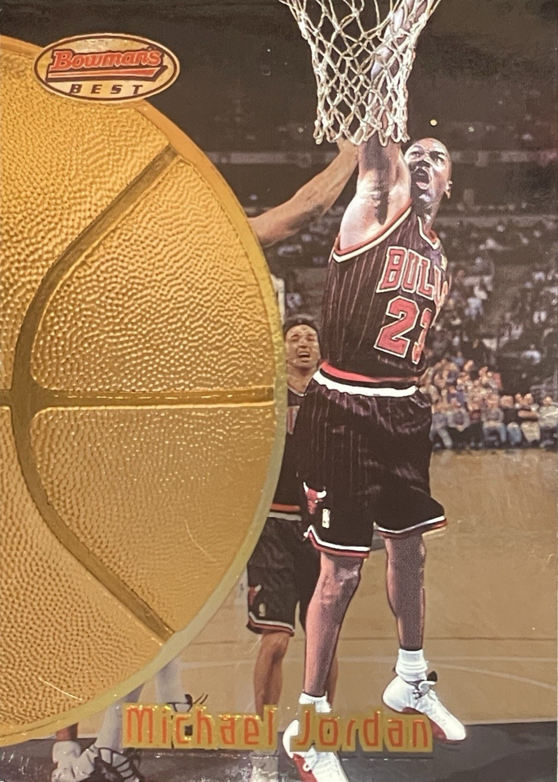 その他 PSA9 Bowman's Best Ref Michael Jordan 1997 Bowman's Best Michael Jordan #96 PSA Mint 9 Trading Card