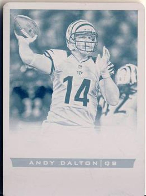 2013 Score #227 Printing Plates Cyan /1