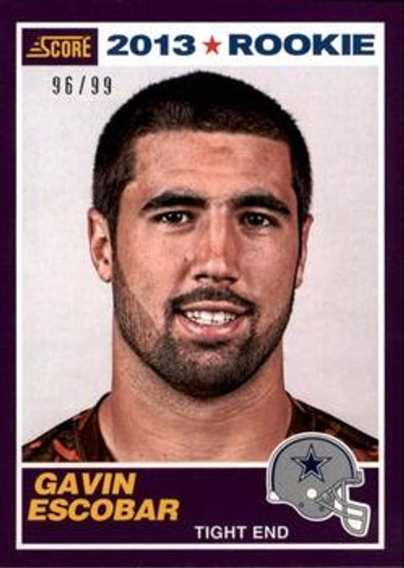 2013 Score #367 Purple /99