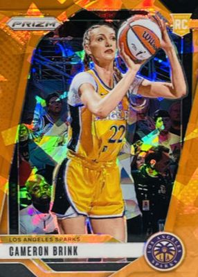 2024 Prizm WNBA #127 Orange Ice