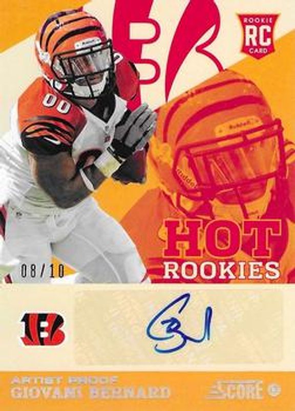 2013 Score #13 Hot Rookies Autographs - Artist Proof /10