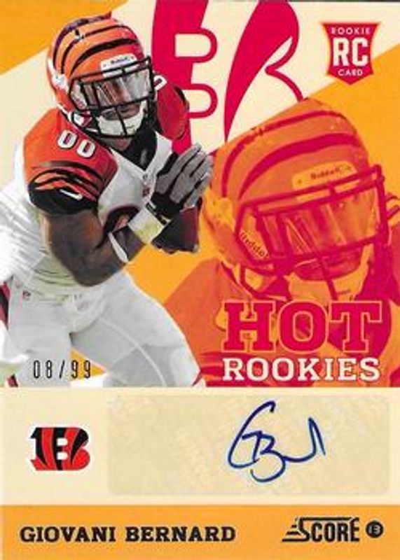 2013 Score #13 Hot Rookies Autographs /99