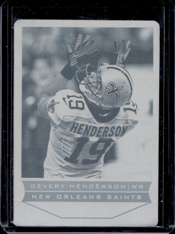2013 Score #136 Printing Plates Cyan /1