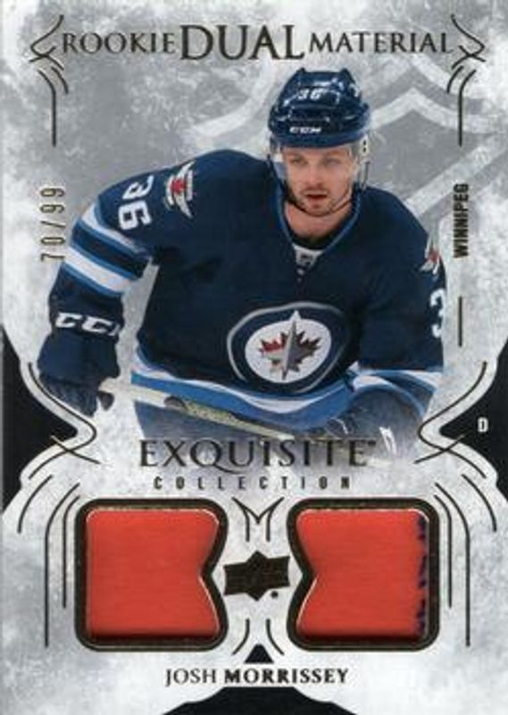 2016 Upper Deck Black Diamond #RD-JM 2016 Upper Deck Exquisite Collection Rookie Dual Material /25