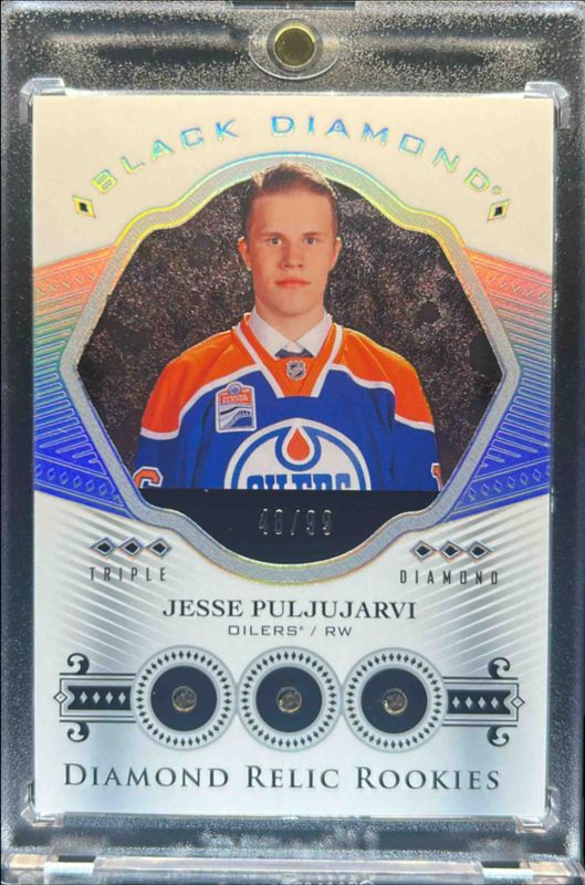 2016 Upper Deck Black Diamond #BDR-JP Diamond Relic Rookie Gems /99