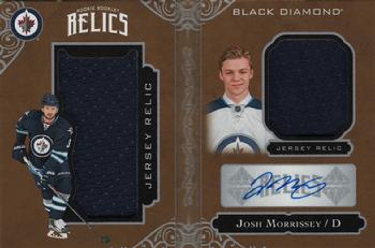 2016 Upper Deck Black Diamond #RBR-JM Rookie Booklet Relics Autographed Jersey /49