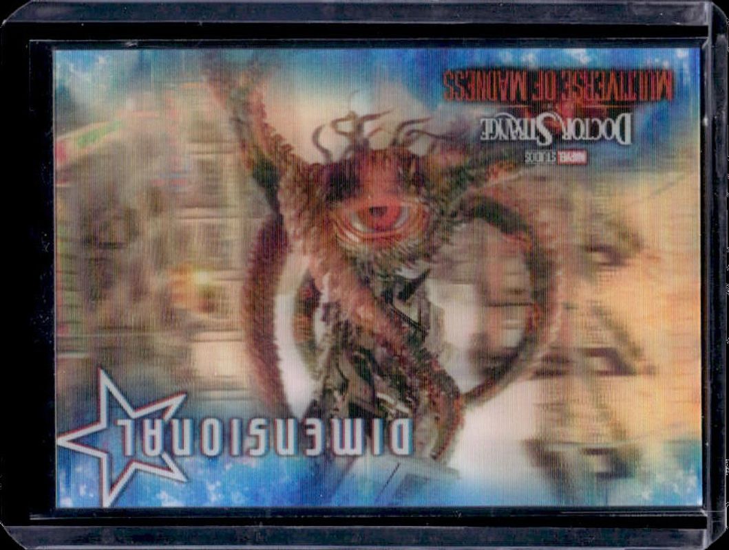 2023 Upper Deck Marvel Studios Doctor Strange Multiverse of Madness #D-14 Dimensional