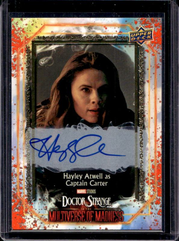 2023 Upper Deck Marvel Studios Doctor Strange Multiverse of Madness #E-9 Ensemble Autographs