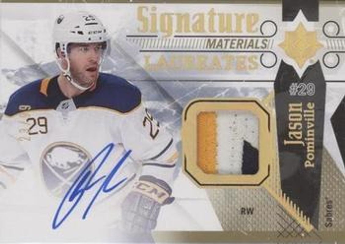 2017 Upper Deck Ultimate Collection #SML-JP Signatures Material Laureates /10