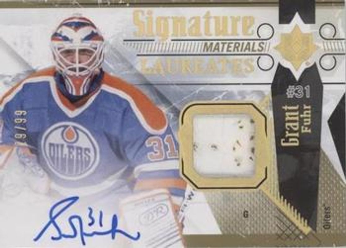 2017 Upper Deck Ultimate Collection #SML-GF Signatures Material Laureates /10