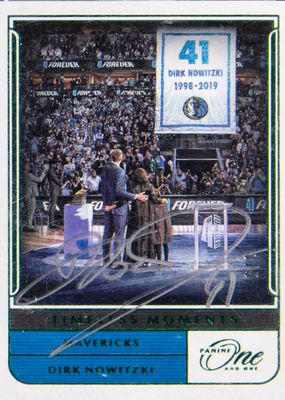 2021 One and One #TM-DNK Timeless Moments Autographs - Green /5