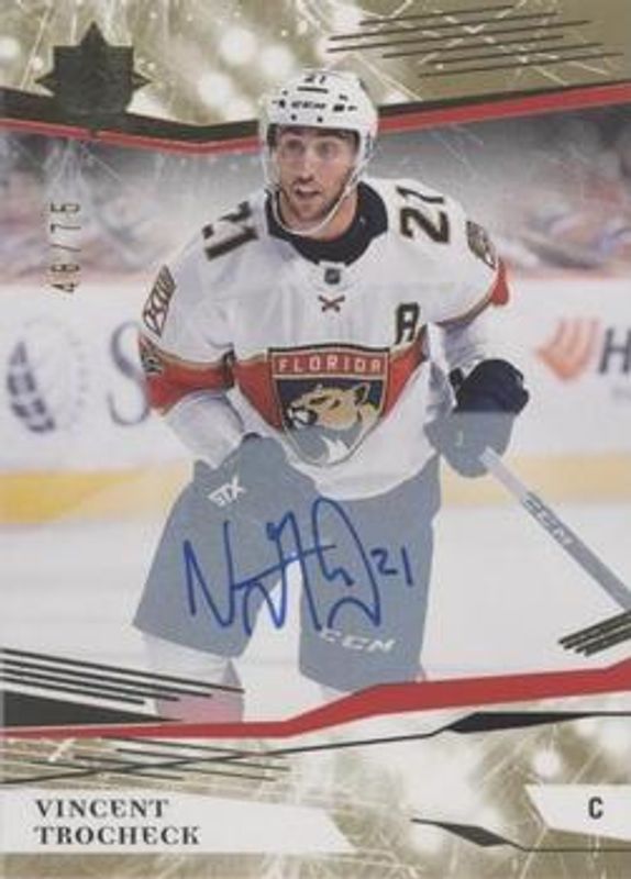 2017 Upper Deck Ultimate Collection #23 Gold Auto /50