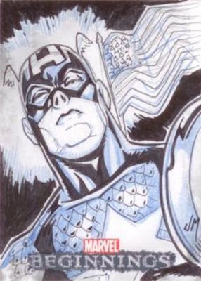 2011 Upper Deck Marvel Beginnings Series 1 Sketch Cards