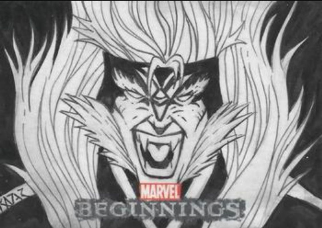 2011 Upper Deck Marvel Beginnings Series 1 Sketch Cards