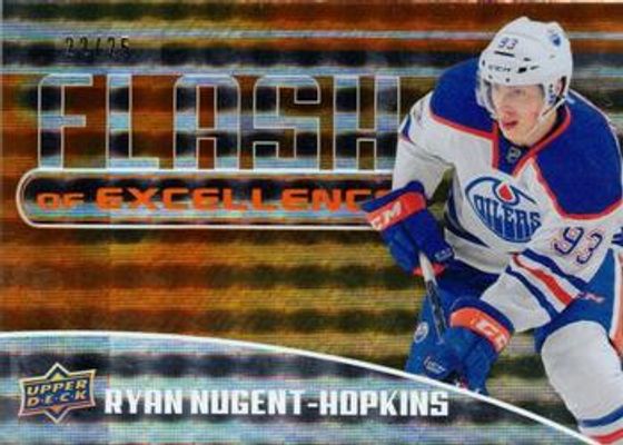 2014 Upper Deck Overtime #FOE-12 Flash of Excellence Orange /25