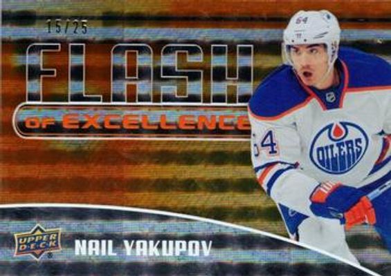 2014 Upper Deck Overtime #FOE-6 Flash of Excellence Orange /25