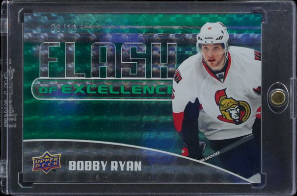 2014 Upper Deck Overtime #FOE-11 Flash of Excellence Green /10