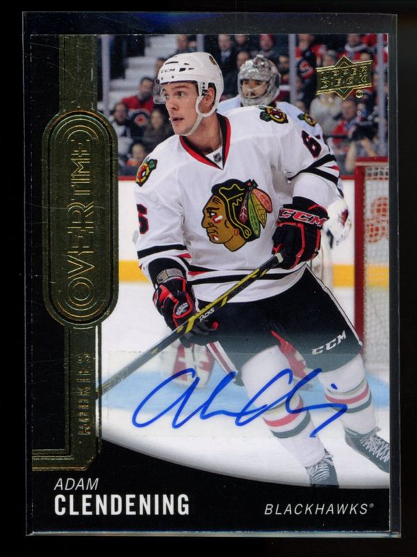 2014 Upper Deck Overtime #164 Autographs