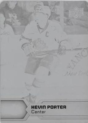 2017 Upper Deck AHL #94 Printing Plates Black /1