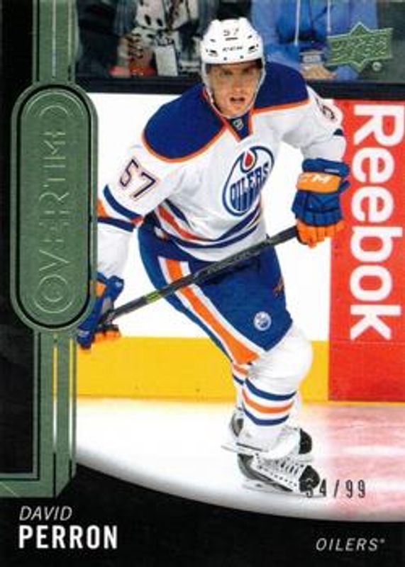 2014 Upper Deck Overtime #156 Green /99
