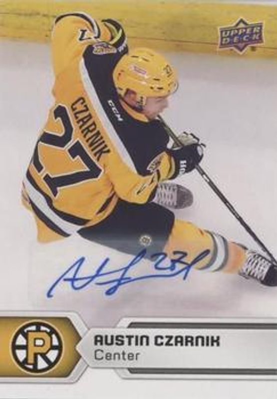 2017 Upper Deck AHL #87 Autographs