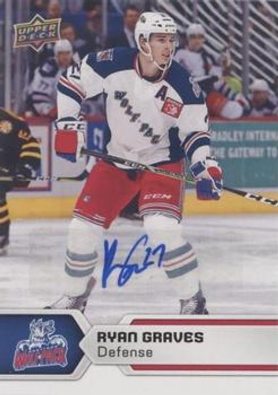 2017 Upper Deck AHL #18 Autographs