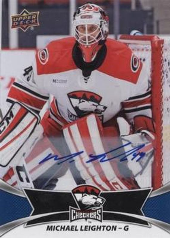 2016 Upper Deck AHL #80 Autographs