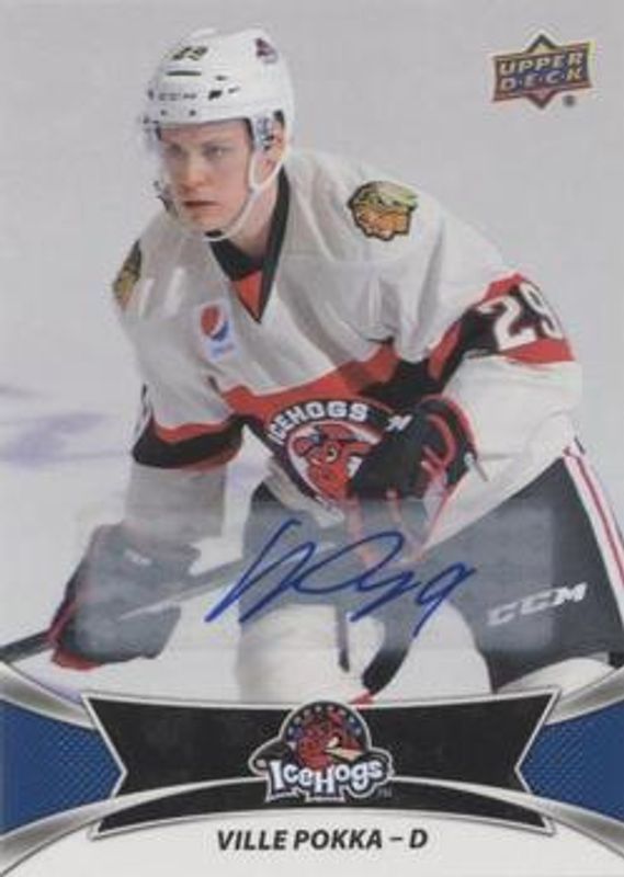 2016 Upper Deck AHL #61 Autographs