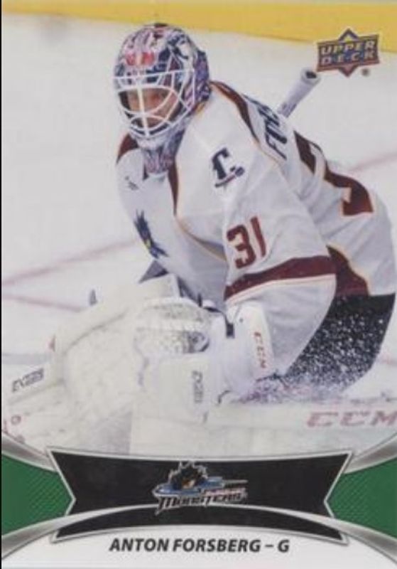 2016 Upper Deck AHL #81 Green