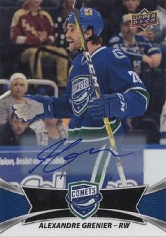 2016 Upper Deck AHL #82 Autographs
