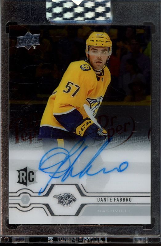 2020 Upper Deck Clear Cut #CC-DF 2019 Upper Deck Clear Cut Update I