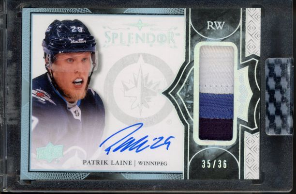 2017 Upper Deck Splendor #BD-PL Bordered Autographs Relic /36