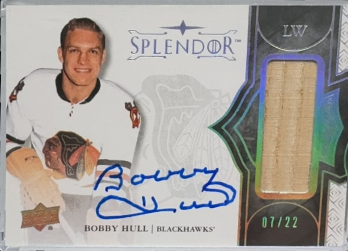 2017 Upper Deck Splendor #BL-BH Borderless Autographs Relic Silver /22