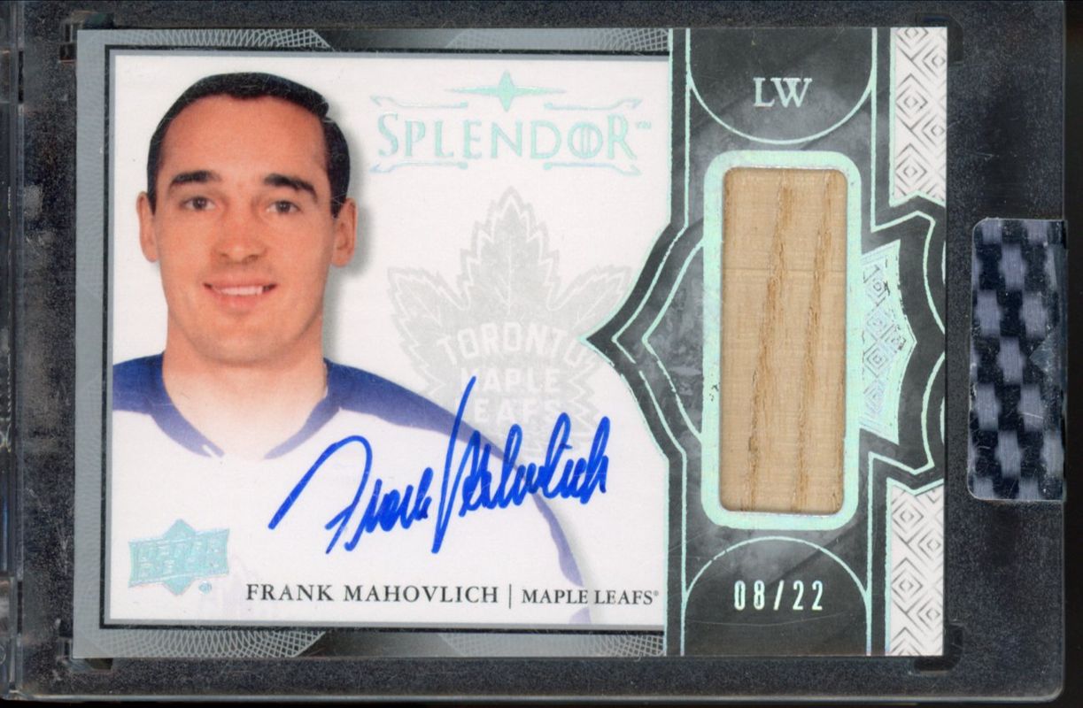 2017 Upper Deck Splendor #BD-FM Bordered Autographs Relic Silver /22
