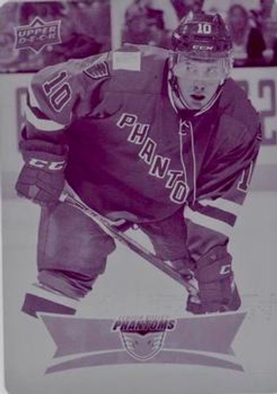 2016 Upper Deck AHL #34 Printing Plates Magenta /1