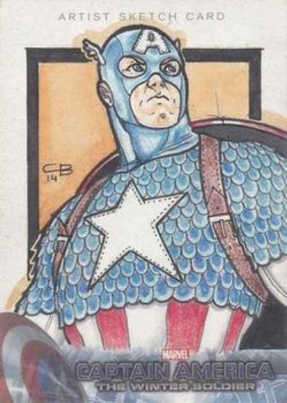 2014 Upper Deck Captain America The Winter Soldier Sketch Cards