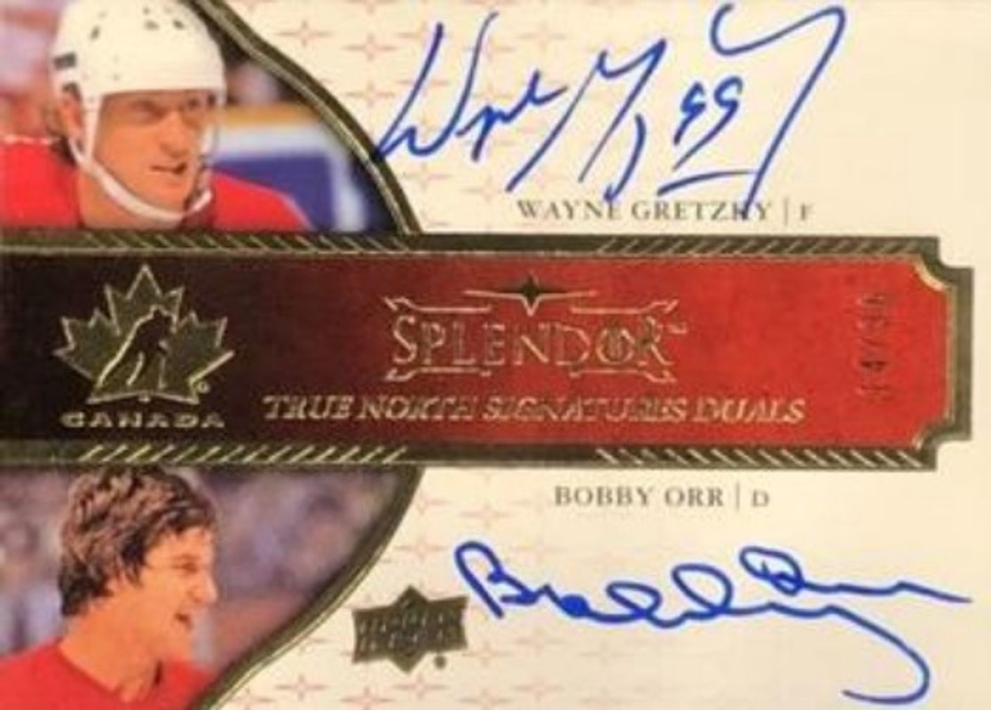 2017 Upper Deck Splendor #SA-GO Splendid Signatures Programme of Excellence Duals /36