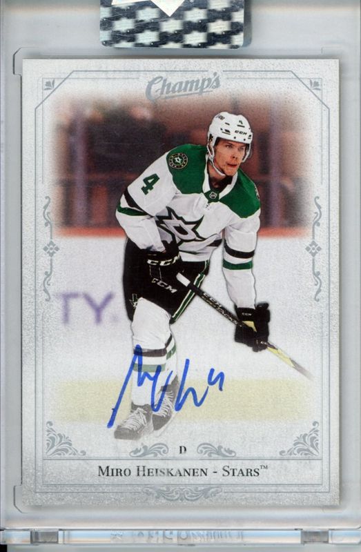 2020 Upper Deck Clear Cut #C-MH Champs