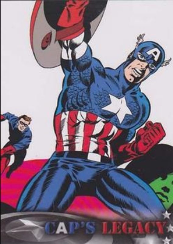 2014 Upper Deck Captain America The Winter Soldier #CL-2 Cap's Legacy