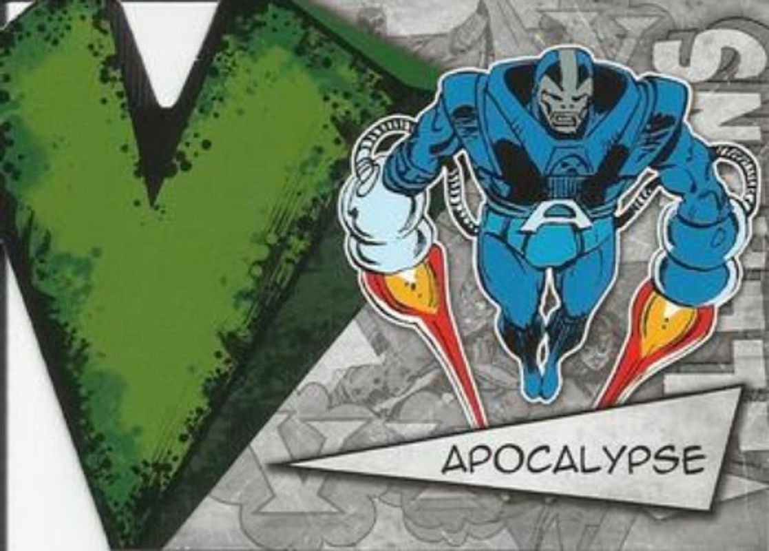 2012 Upper Deck Marvel Beginnings Series 3 #V2 Villains Die-Cut