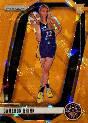 2024 Prizm WNBA #143 Rookie Variation - Orange Ice