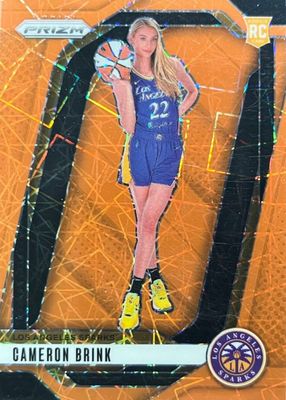 2024 Prizm WNBA #143 Rookie Variation - Orange Velocity